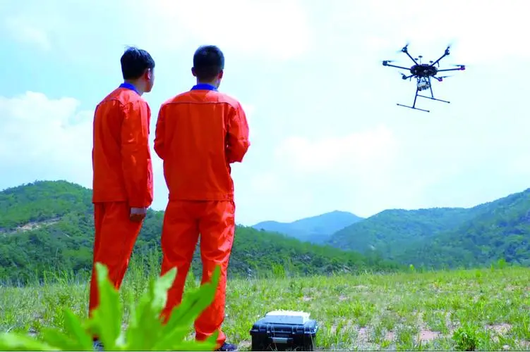 金塔无人机倾斜摄影巡检拍摄